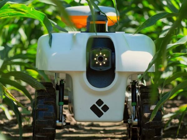 A TerreSentia robot like the ones McAllister will continue to work on throughout the summer.