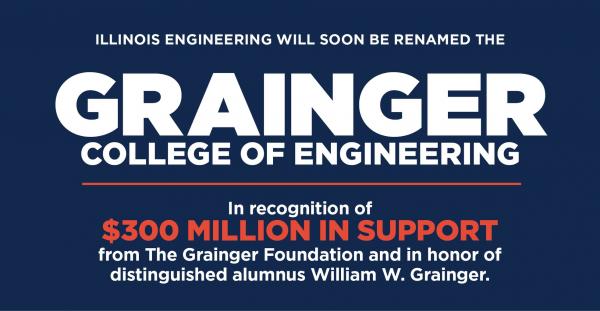 Introducing the Grainger College of Engineering