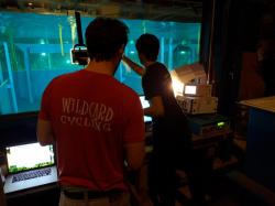 Doppler tolerance testing at the University of Illinois Hydro Systems Laboratory.