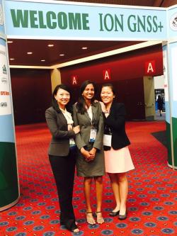 Grace Gao, Sriramya Bhamidipati, and Yuting Ng won Best Presentation of the Session Award at the ION GNSS+ conference.