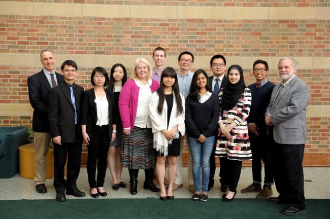 The 2016 Beckman student award recipients 