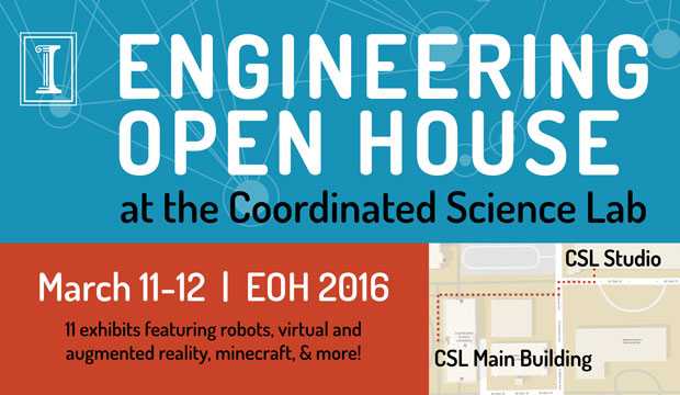 Engineering Open House at the Coordinated Science lab