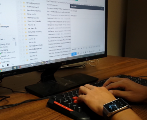 Hackers could access data produced by motion sensors on a smart phone and use it to guess what a user is typing.