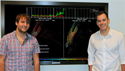 Brian Donovan (l) and Dan Work (r)