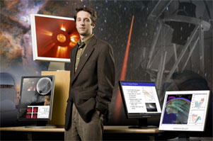 CSL Professor Jonathan Makela leads the ionospheric study on the Illinois campus.