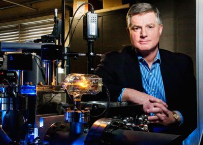 Professor J. Gary Eden was elected to the National Academy of Engineering for his work in micro-plasma and laser technologies. Photo by L. Brian Stauffer
