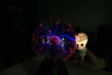The science kits include a plasma globe.