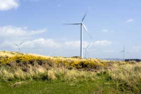 Wind turbines will play an important role in energy sustainability in the future.