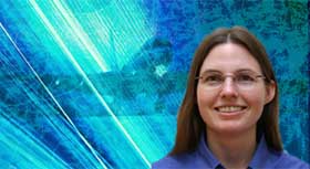 Heather Arneson, a CSL student, will research ways to reduce air traffic delays due to weather.