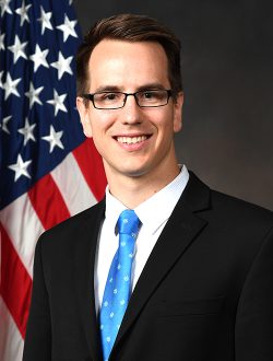 Air Force Research Laboratory engineer Nicholas Miller